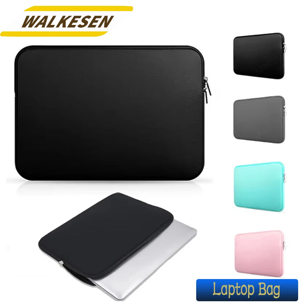 Shockproof Laptop Sleeve Portable Notebook Protective Bag for 12 13 14 15 15.6 Inch Tablet Laptop Lightweight Carry Case Cover