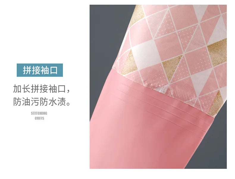 Waterproof Rubber Latex Velvet Gloves, Durable, Cleaning, Washing Clothes, Household, Kitchen, Winter