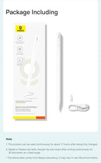 Baseus 3rd Gen Bluetooth Stylus for Apple Pencil Palm Rejection Compatible with iPad pro Mini Air 2024 2022-2018 for Apple Pen