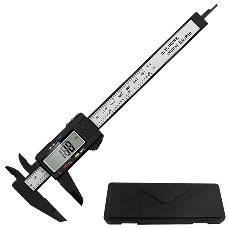 150mm Electronic Digital Caliper Dial Vernier Caliper Gauge Micrometer Measuring Tool Digital Ruler