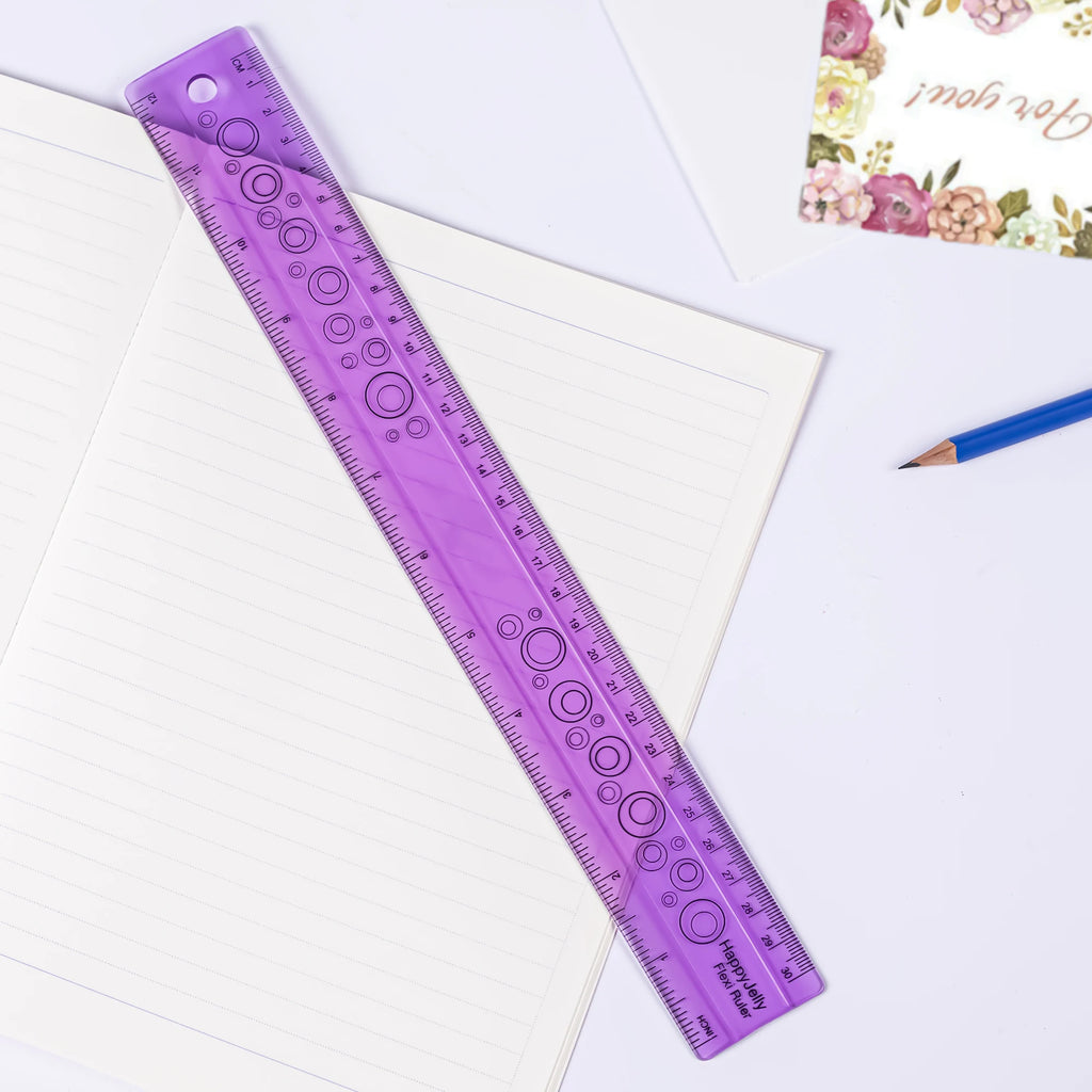Soft Ruler 15cm/30cm Flexible Ruler Inch And Metric Creative Stationery Drawing Ruler School Office Stationery Supply