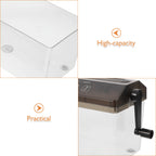 Portable Manual Paper Shredder Compact Desktop Mini Handheld Shredder for Home Office Document Shredding A4 Paper Bills