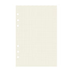 6-Hole A5 A6 A7 Notebook Refill 45 Sheets Lined Blank Dotted Grid Dowling Paper for Binder Journal Planner