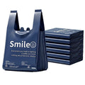 Disposable Trash Garbage Bags 20L Capacity Household Rubbish Bin Liners 50pcs Thickened Leakproof Waste Bags for Kitchen Home
