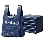 Disposable Trash Garbage Bags 20L Capacity Household Rubbish Bin Liners 50pcs Thickened Leakproof Waste Bags for Kitchen Home