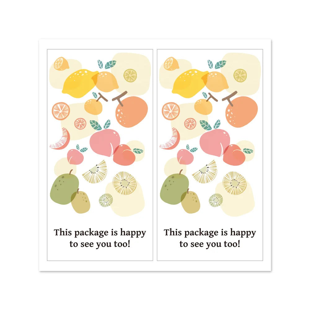 10-50pcs ' Especially For You' Rectangle Stickers 5*10cm Thank you Small Business Sticker Labels For Express Package Decor
