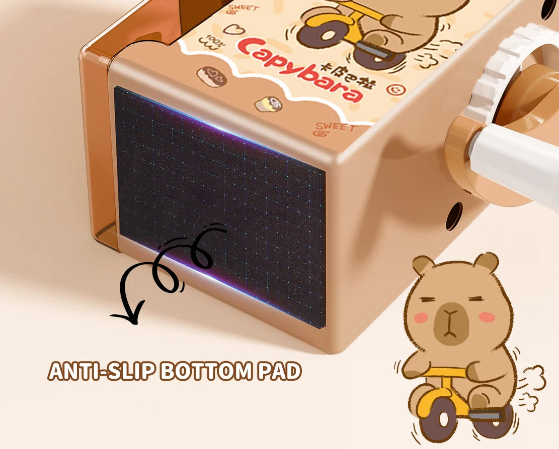 Capybara Pencil Sharpener Fast Sharpening Easy to Use for Kids Students School Office Stationery Cute Anime Merch Kawaii Gift
