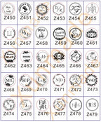 Customize Embossing Stamp Wedding Monogram Embosser Stamp,Personalized 2 initials Embosser Stamp,Wedding gift,hand held embosser