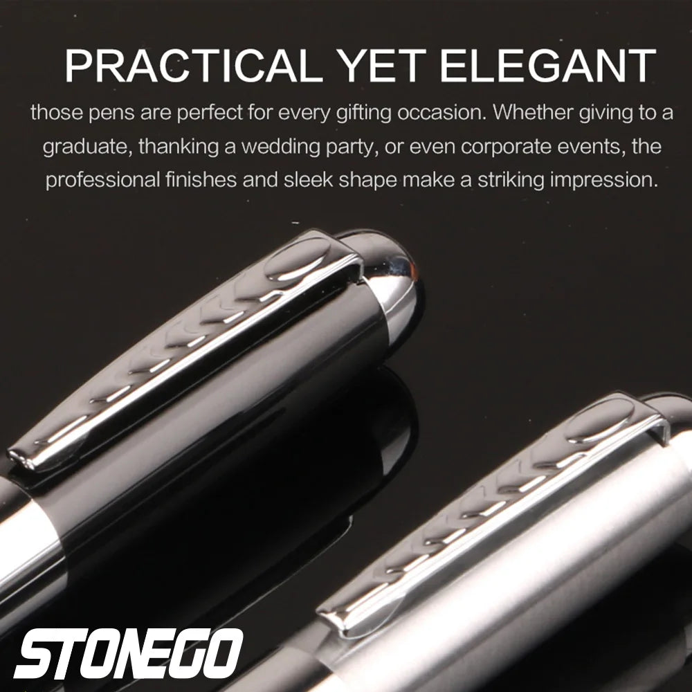 STONEGOP remium Ballpoint Pen Retractable Lacquer Rollerball Pen Smooth Writing Roller Ball Pen Elegant Executive Signature Pen