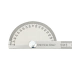 Goniometer Stainless Steel Protractor Metal Ruler Multi Angle Measuring Ruler Carpentry Tool Angle Meter Angle Finder Goniometro