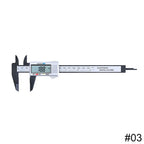 Digital Electronic Vernier Caliper 150mm Tattoo Eyebrow Ruler Measuring Tool 6 Inch LCD Microblading Micrometer Measurement Tool