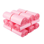100PCS Lovely Baby Pink Poly Mailer Adhesive Envelope Shipping Bags DIY Bra Skirt Shoe Box Toys Present Gift Packaging Pouches