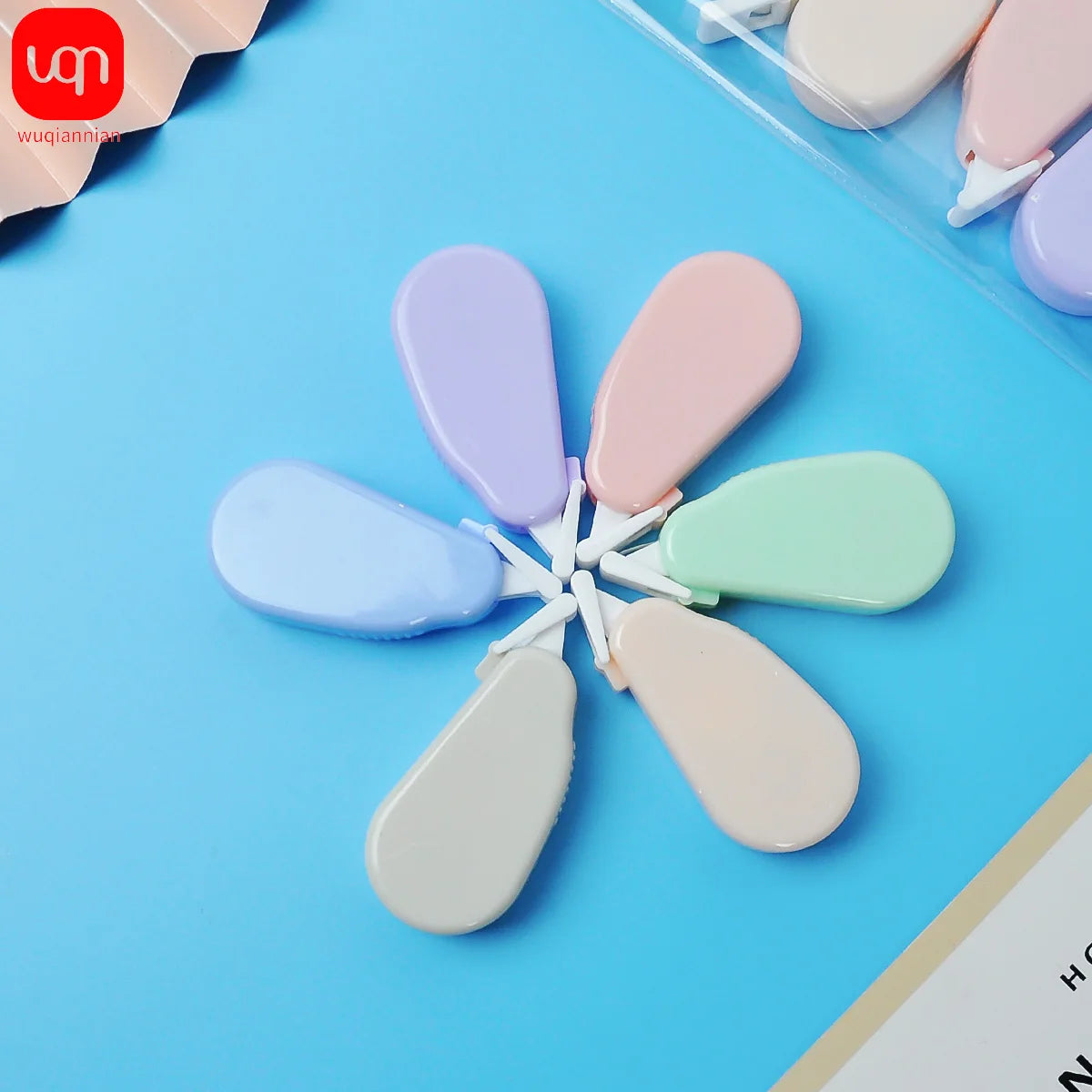 WQN-6pcs/Set Simple Portable Calibration With White Calibration Tools School Accessories Office And School Supplies Stationery