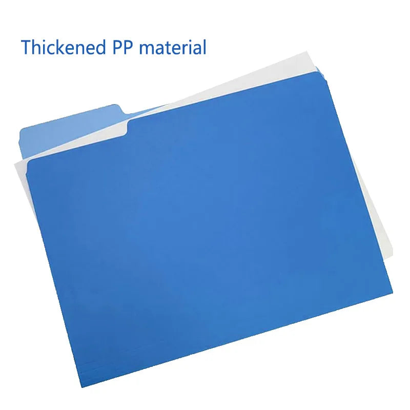 Manila Folder, A4 Size, One-Third Cut Label, In Various Colors, Suitable For Office And School Use