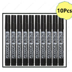 1-100Pcs Waterproof Oil-based Marker Pen Quick Dry Black Blue Red Ink Permanent for Metal Glass Stationery Art School Supply