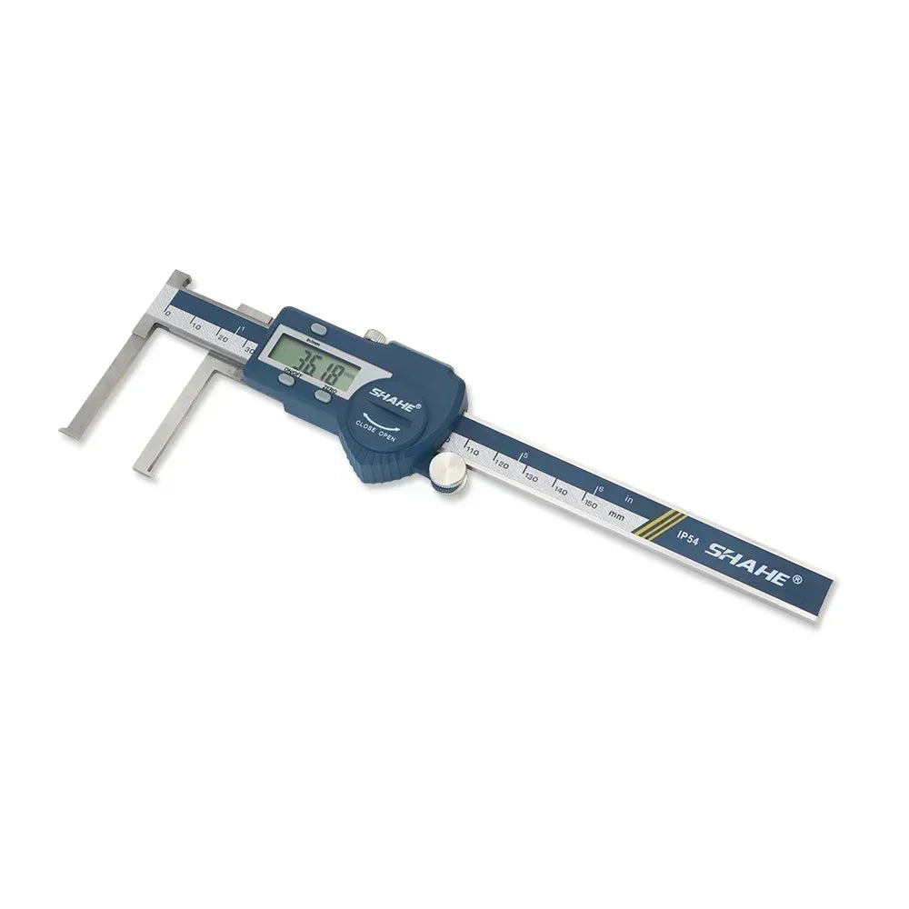 Shahe 8-150/13-200/15-300mm Digital Inside Groove Caliper with Knife Edge Micrometer Digital Caliper