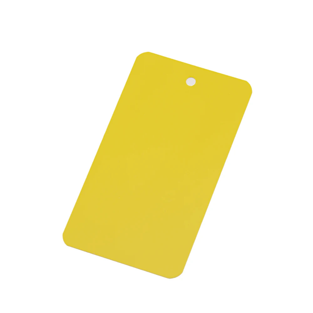 50pcs 4x6/5x9cm Rectangle Blank Plastic Tags Blank Merchandise Tag PVC Price Tags Waterproof Plastic Identification Price Tags