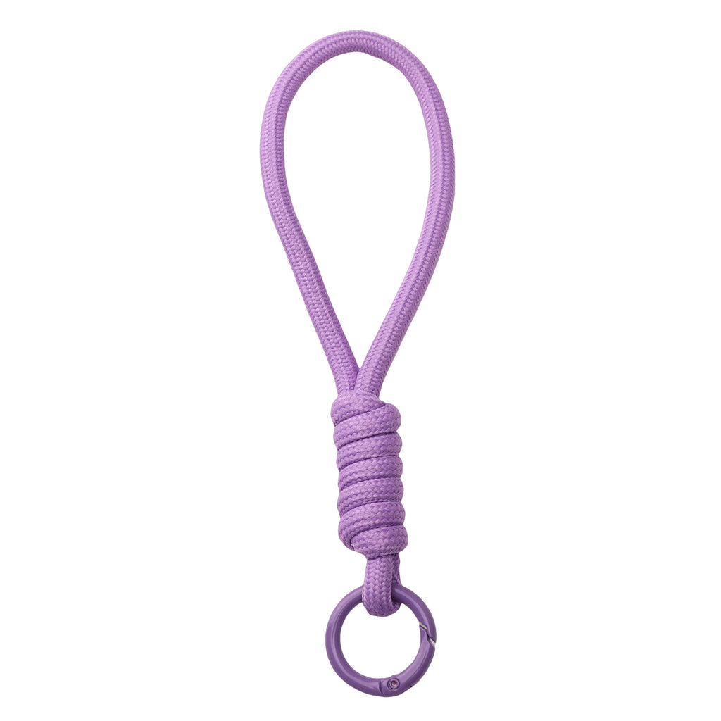 1PC Creative Braided Lanyard Keychain for Phone Case Anti Lost Knot Rope Strap Car Key Chains DIY Accessories Fashion Keyring