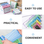 5 Rolls/pack Household Disposable Trash Pouch Small Trash Bags Kitchen Storage Garbage Bags Cleaning Waste Bag Plastic Bag