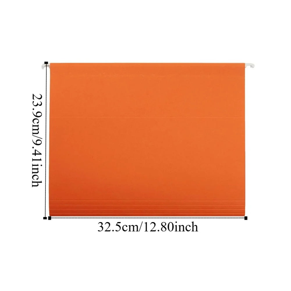10PCS A4 Hanging File Folder Paper Letter Size Hanging Document Clip Large Capacity Portable Hanging File Organizer Classroom