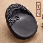 Chengni Inkstone Natural Original Stone Multi Functional Four Famous Students Table Grinding Ink Calligraphy Supplies Plate