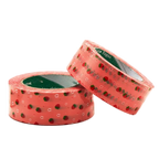 1pc 4.5cm X 100meters Strawberry Packing Adhesive Tape for Packaging Shipping Warp Sealing Plastic Tape Wholesale Supplies