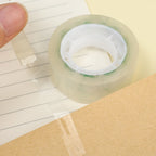 1-10Rolls Transparent Adhesive Tapes for Gift Wrapping Packing Home Office Use School Stationary Clear Refill Tape 8mm/12mm/18mm