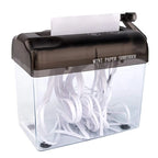 A6 Paper Shredder Mini Multifunctional Manual Bill Office Documents Shredder Destroyer Waste Paper Strip Cutting Machine