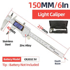 Vernier Caliper Professional Pachymeter Carpentry Tools Measuring Tool Micrometer Ruler Stainless Steel Pachometer Dial Calipers