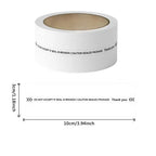 100Pcs/Roll Tamper-Proof Sealing Stickers Security Labels For Packages Mail Documents,3 X 10cm