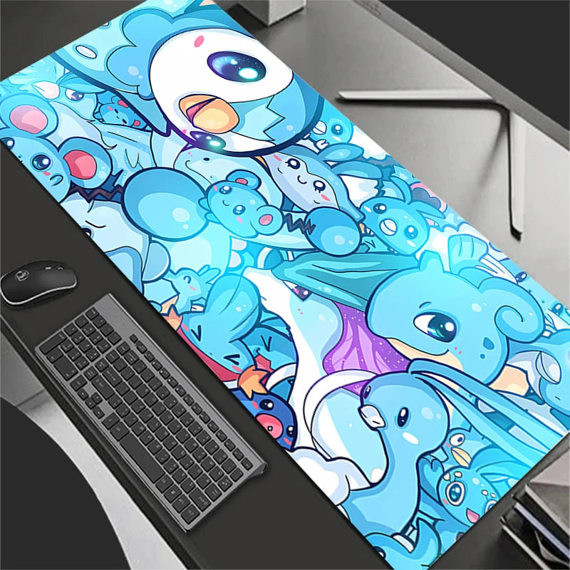Mouse Pad Kawaii Large Gamer XXL Mini Pc Keyboard Desk Mouse Mat Carpet Rubber Tapis Souris Gaming Notbook P-Pokemons Mousepad