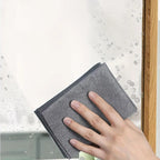Thick Magic Cleaning Cloth,Stripe-Free Miracle Cleaning Cloth,Reusable Microfiber Cleaning Cloth,Mirror Glasses No-Scratch Cloth