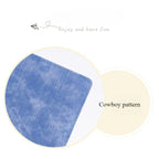 A5 Denim-Style D-Ring 3-Ring Binder – Expandable 80-100 Pages, PU Leather Photo/Card Organizer with Multi-Pocket PP Inserts