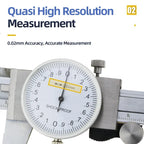 Vernier Caliper Professional Pachymeter Carpentry Tools Measuring Tool Micrometer Ruler Stainless Steel Pachometer Dial Calipers