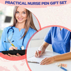 8Pcs Novelty Syringe Ballpoint Pens Cute Stationery Nurse Pen Ballpoint Pen 0.5mm Ballpen
