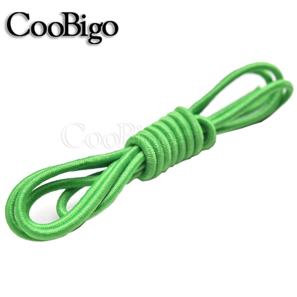 5Meters 3mm Colorful Single Core Round Elastic Band Rubber Rope Flexible Line Stretchable Cord DIY Craft Sewing Accessories