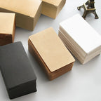 100pcs/Box Blank Kraft Paper Cards Mini Note Message Cards or Craft DIY Business Thank You Gift Label Learning Card 5x9cm