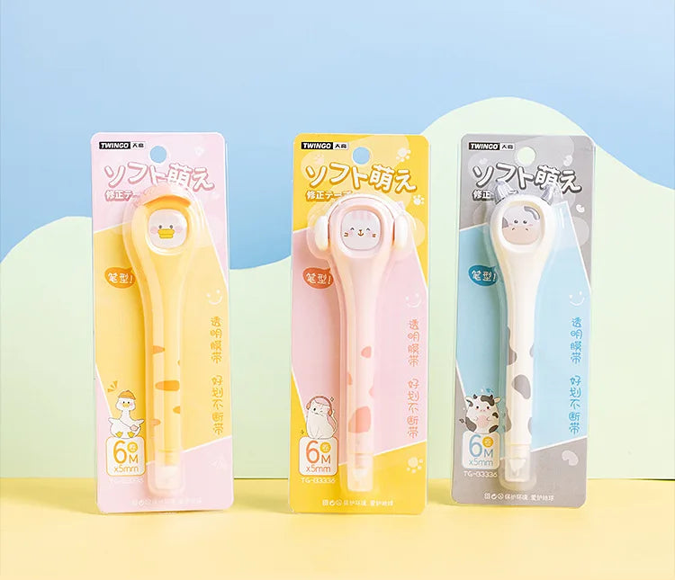 5mm*6m Stationery Creative Pen Correction Tape Painting Tape Portable Student Cute Correction Band School Supplies Kawaii
