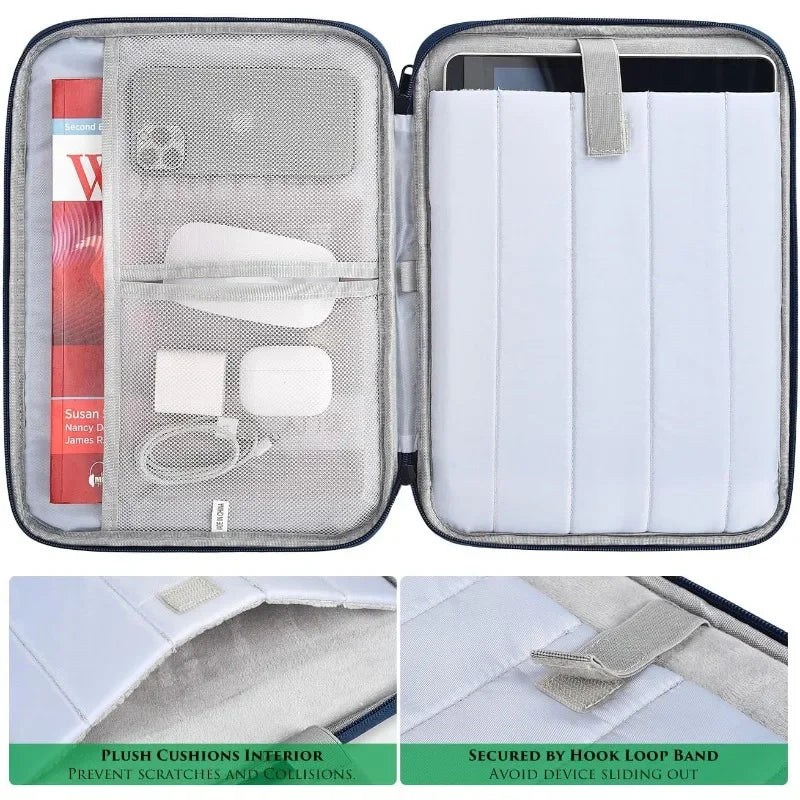 New Document Organizer Folder Padfolio Multifunction Business Holder Case Ipad Bag Office Filing Briefcase 11 Inches 29X2X23cm