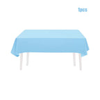 Light Blue Disposable Tableware Set Paper Plates Cups Napkins For Boy Baby Shower Kids Birthday Party Decorations Supplies
