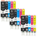 PGI550 CLI551 Compatible Ink Cartridges PGI-550 CLI 551 PGI-550 CLI-551 For Canon MG6350 MG7150 IP8750 Ip7250 Printers