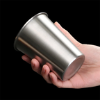 200/300/400/500ml Stainless Steel Beer Cups Household Office Metal Water Drinks Coffee Tumbler Tea Milk Mugs Kitchen Drinkware