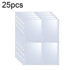 A5 Notebook Photocard Binder 25pcs Page(4 Grids)  PU Leather Loose Leaf Organizer Photo Binder Book Kpop Photo Albums Idol Cards