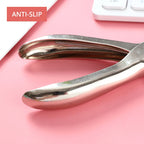 Single Hole Punch for Office and Home Use with 5 Sheet Capacity Durable Chrome Finish Paper Puncher for Efficient Document Orga