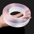 Nano Double sided Adhesive Tape Extra Strong Waterproof Transparent Traceless Tape Thickened Reusable Decorative Tape Home Tools