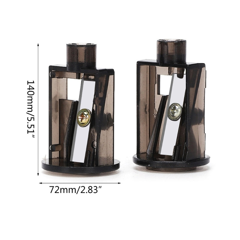 OFBK 2 Pack Pencil Sharpener Blade Electric Pencil Sharpeners Blade Plastic Material Pencil Sharpener Blade for Tenwin TW8004