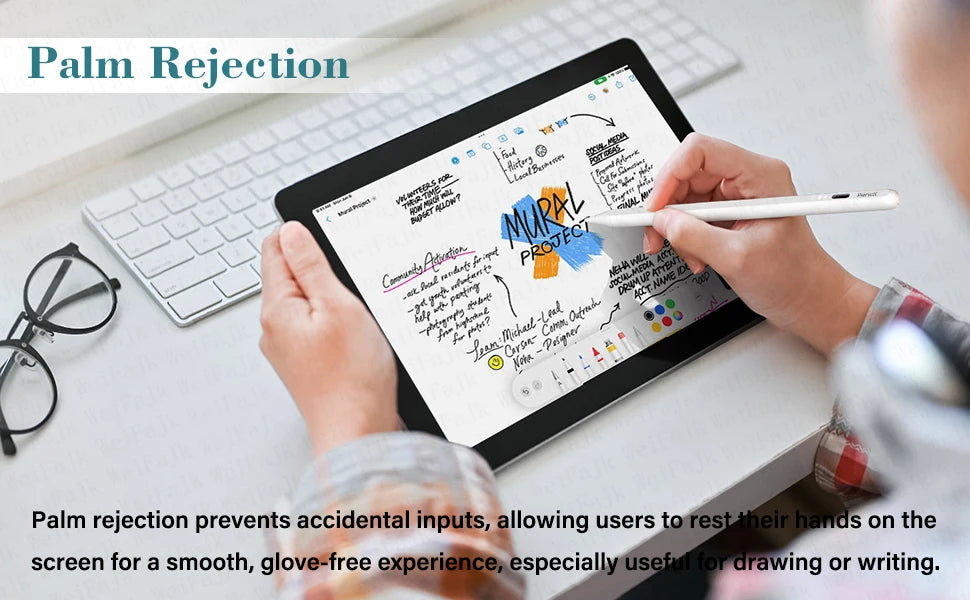 For Apple Pencil 2nd Generation Original Stylus Pen iPad Pencils For iPad Pro Air 11 M3 a16 5 9 12.9 Mini 2018-2026 Accessories