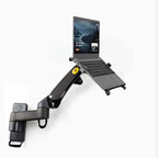 NB F150 F15T 3-12kg 100x100 Gas Spring Dual Arm Laptop Wall Mounted Bracket 13'-27' Notebook Holder Stand Aluminum Retractable