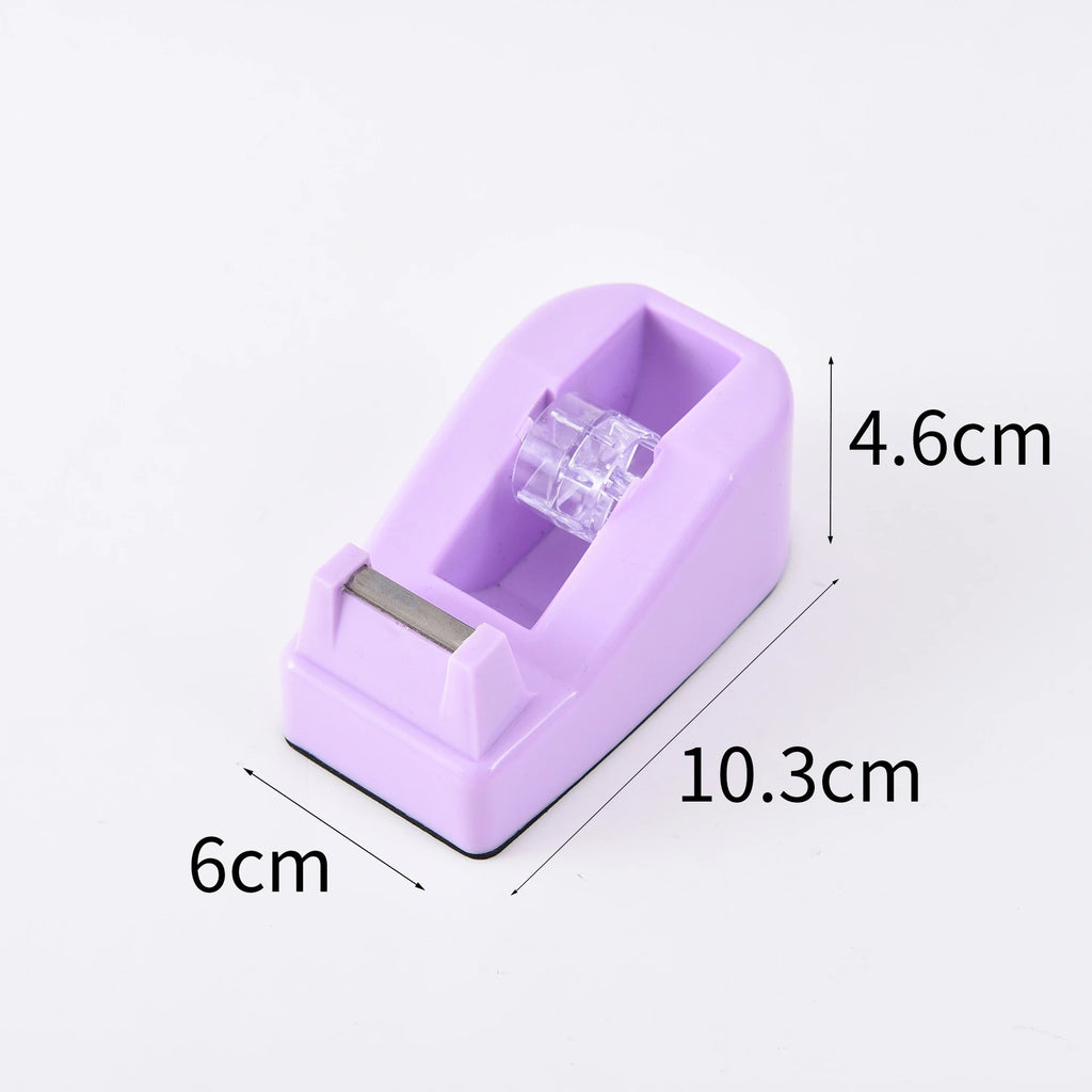 Tape Dispenser Stationery Adhesive Tape Cutter Sealing Tape Table Base Dispenser Office Supplies Packaging Tapes Dispenser
