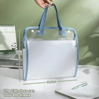 A4 Portable Accordion File Organizer, 13 Pocket Expanding Document Folder for Business School Office Student Supplies